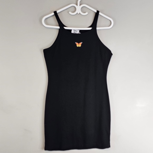 Princess Polly Butterfly Tank Mini Dress Sz. 12 - Picture 2 of 10